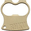 Red Horse Knife Works Bad Apple Bottle Opener Brass - RH015 