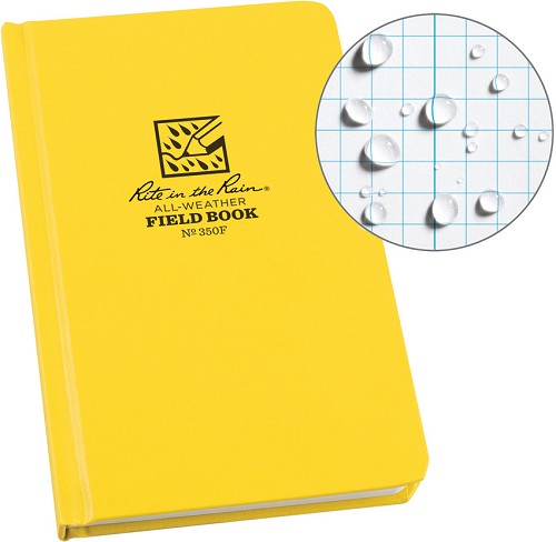 Rite in the Rain Field Bound Notebook Yellow - RITR350F 