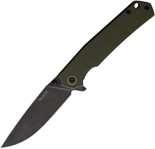 RUIKE P801 Framelock Pocket Knife Green - RKEP801G 