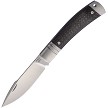 Rike Knife Slip Joint Pocket Knife Black Carbon Fiber - RKKD01BLKCF 