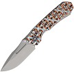 REMETTE Rhino Button Linerlock Pocket Knife Orange - RMTRNGD261 