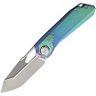 REMETTE Peregrine Falcon Button Linerlock Pocket Knife - RMTRTT1VNC 