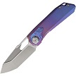 REMETTE Peregrine Falcon Button Linerlock Pocket Knife - RMTRTT1VND 