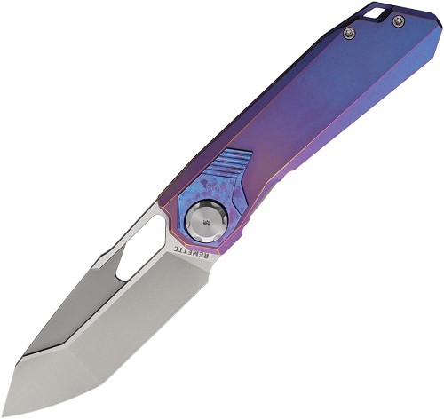 REMETTE Peregrine Falcon Button Linerlock Pocket Knife - RMTRTT1VND 