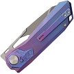 REMETTE Peregrine Falcon Button Linerlock Pocket Knife - RMTRTT1VND 