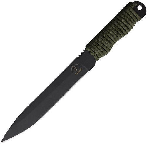 Ranger Shank Fixed Blade Knife OD Green Cord Wrap - RN9410OD 