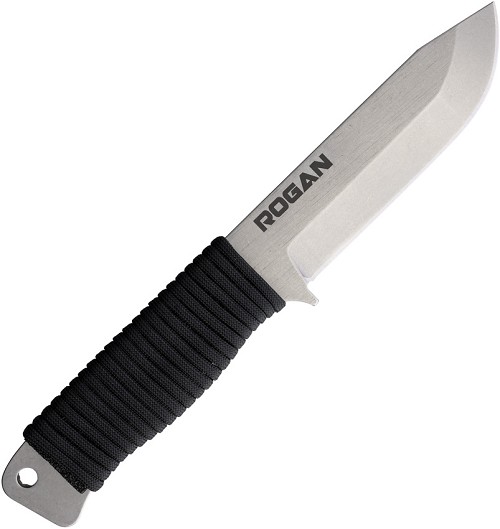 Rogan USA RFK Fixed Blade Knife Black - ROGRFKMBLK 