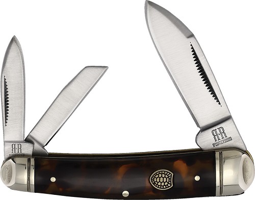 Rough Ryder Sleeveboard Pocket Knife Imitation Tortoise - RR2445 