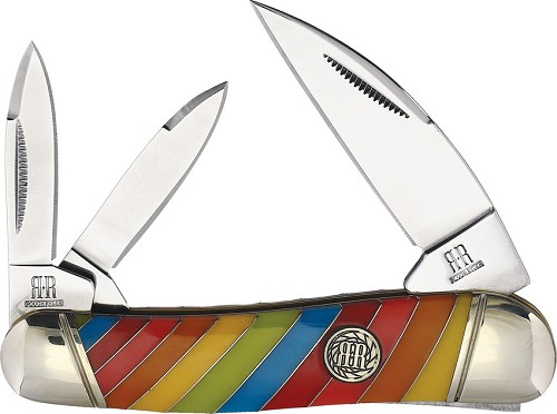 Rough Ryder Lollipop Series Swayback Whittler Pocket Knife - RR2468 