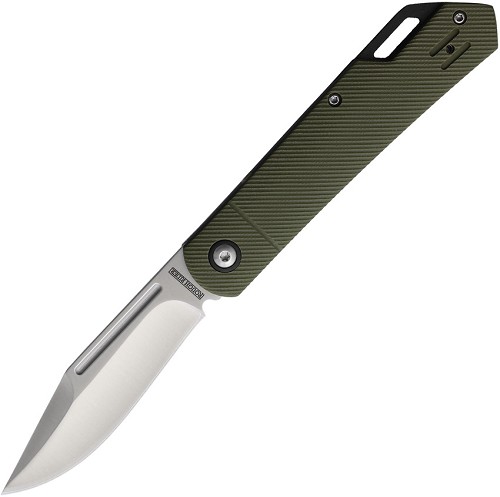 Rough Ryder Slip Joint Pocket Knife Green G10 - RR2697 