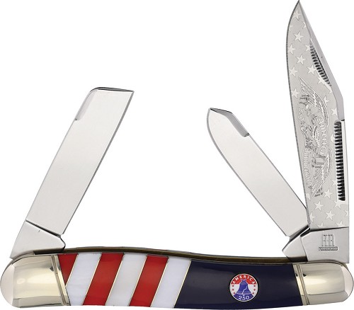 Rough Ryder Texas Stockman Pocket Knife 250th USA Anniversary - RR2739 