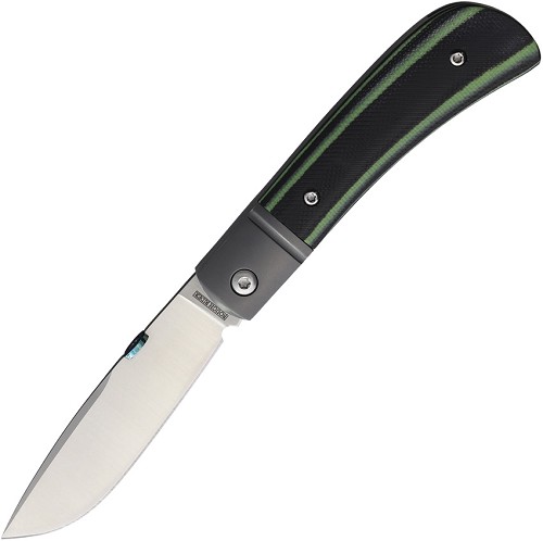 Rough Ryder Slip Joint Pocket Knife Black Green - RR2750 
