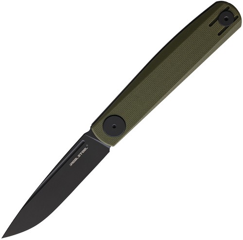Real Steel Gslip Compact Pocket Knife Green G10 - RS7866 