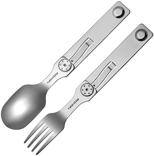 ROXON 2 in 1 Camping Utensil Set - RXC2 