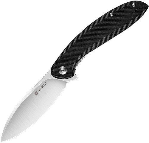 SENCUT San Angelo Linerlock Pocket Knife Black - S210031 