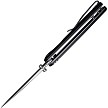 S210075 SENCUT Sachse Button Lock Pocket Knife Black G10 