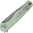 S210121 SENCUT Crowley Button Lock Pocket Knife Jade 