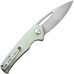 S210132 SENCUT Mims Linerlock Pocket Knife Jade G10 