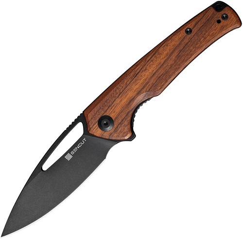 SENCUT Mims Linerlock Pocket Knife Wood - S210134 