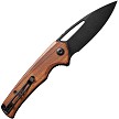 S210134 SENCUT Mims Linerlock Pocket Knife Wood 
