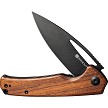 S210134 SENCUT Mims Linerlock Pocket Knife Wood 