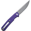 S210422 SENCUT Scitus Purple G10 Handle Pocket Knife 