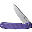 S210422 SENCUT Scitus Purple G10 Handle Pocket Knife 