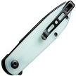 S220192 SENCUT BocII II Linerlock Pocket Knife Jade G10 