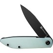 S220192 SENCUT BocII II Linerlock Pocket Knife Jade G10 