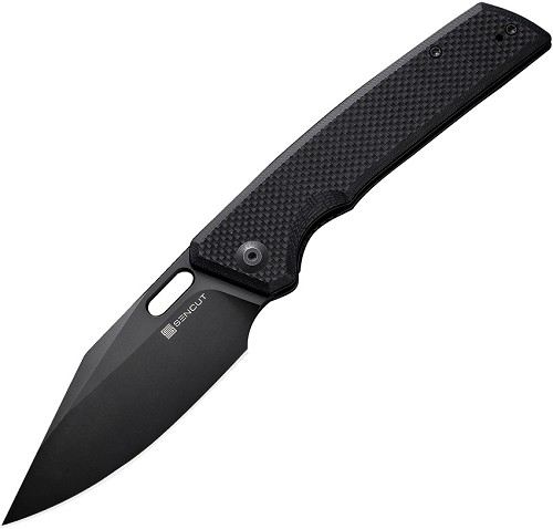 SENCUT GlideStrike Linerlock Pocket Knife Black - S230181 