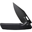 S230181 SENCUT GlideStrike Linerlock Pocket Knife Black 