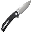 S230321 SENCUT Pulsewave Button Lock Pocket Knife Black 