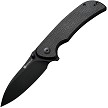SENCUT Borzam Linerlock Pocket Knife Black Micarta - S230773 