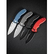 S23098A3 SENCUT Cybrix Button Lock Pocket Knife 