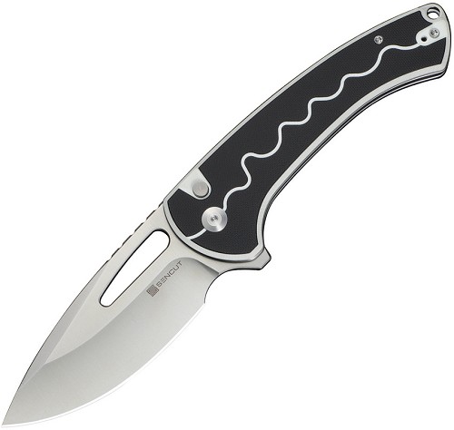 SENCUT Squiggy Button Lock Pocket Knife - S24082A1 
