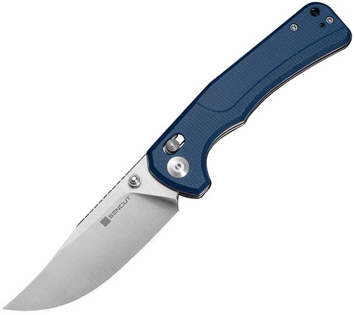 SENCUT Slybolt Crossbar Lock Pocket Knife Blue - S25001A2 