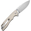 SENCUT Stratex Linerlock Pocket Knife Ivory - S250552 