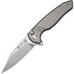 SENCUT Selkyris Button Lock Pocket Knife Gray - S250682 