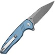 SENCUT Selkyris Button Lock Pocket Knife Blue - S250683 