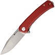 SENCUT Snap Linerlock Pocket Knife Burgundy G10 - SA05AV1 