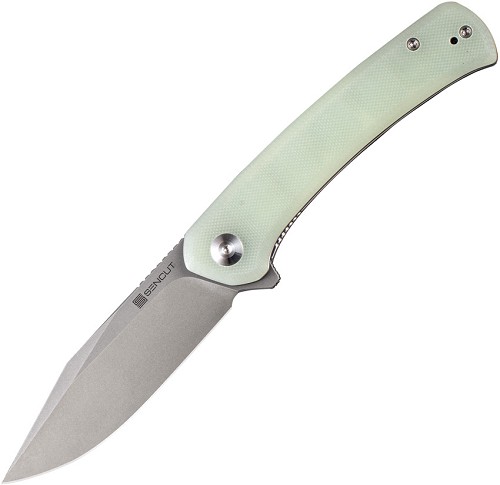 SENCUT Snap Linerlock Pocket Knife Jade G10 - SA05CV1 