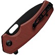 SA06B SENCUT Acumen Linerlock Pocket Knife Burgundy 