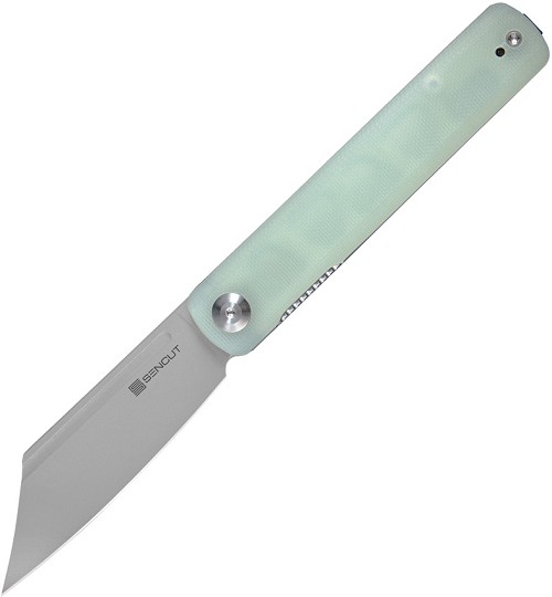 SENCUT Bronte Linerlock Pocket Knife Jade G10 - SA08C 