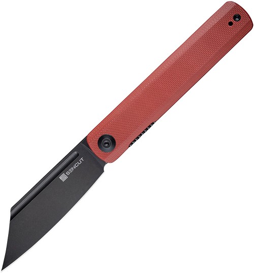 SENCUT Bronte Linerlock Pocket Knife Burgundy - SA08D 