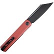 SA08D SENCUT Bronte Linerlock Pocket Knife Burgundy 