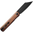 SA08E SENCUT Bronte Linerlock Pocket Knife Wood 