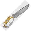 Sniper Bladeworks British Death Head Fixed Blade Bowie Knife - SBBDHBRZSAT 