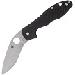 Spyderco Retract Linerlock Pocket Knife Black G10 - SC276GP 