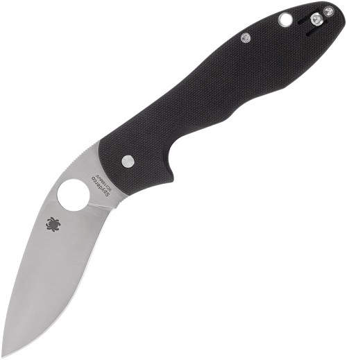 Spyderco Retract Linerlock Pocket Knife Black G10 - SC276GP 