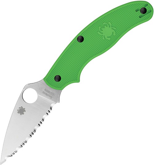 Spyderco UK Penknife SLIPIT Salt Pocket Knife - SC94SGR 